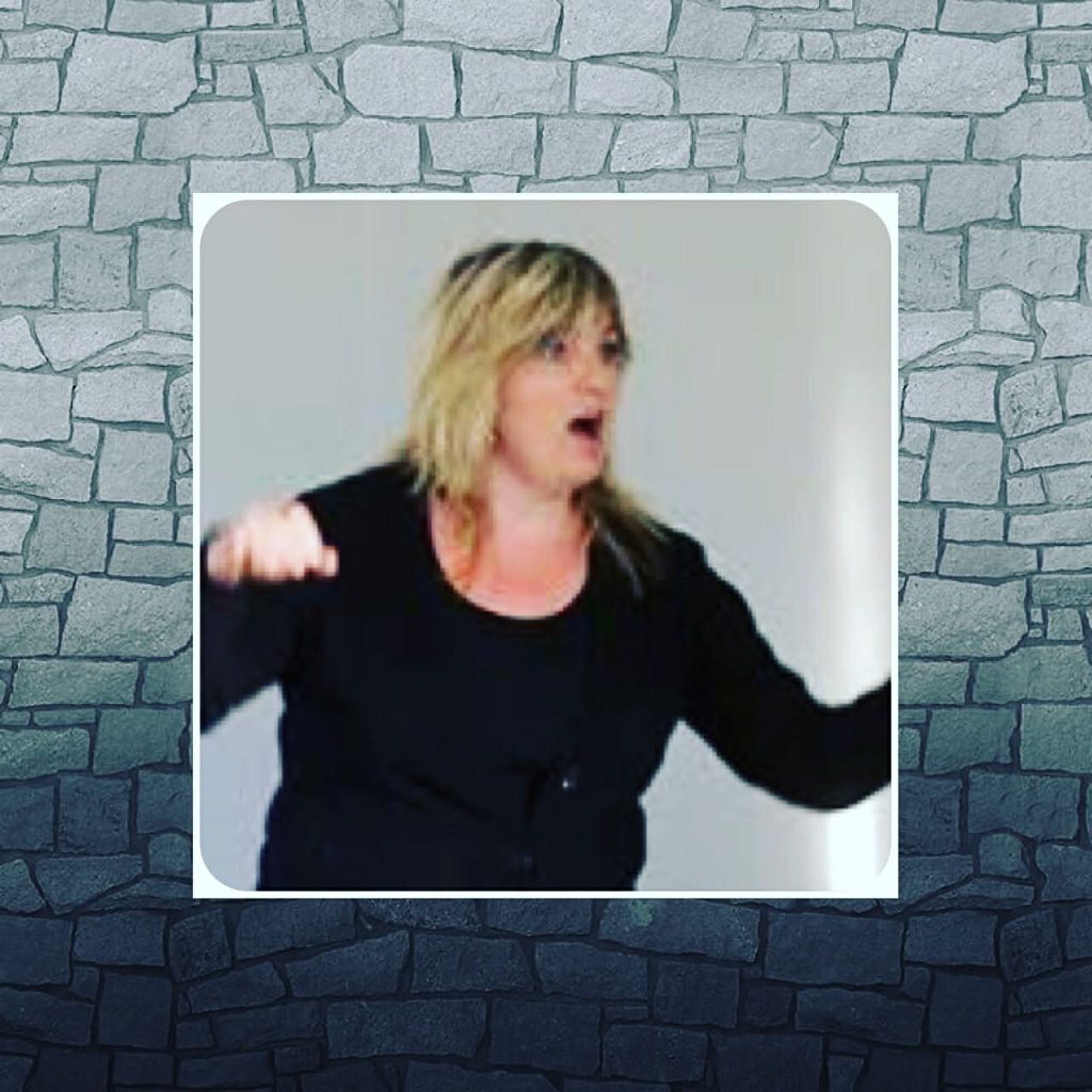 Ingrid som dirigerer