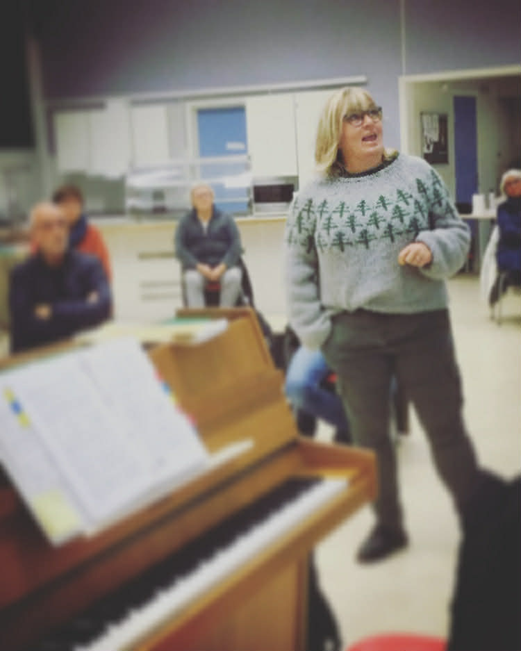 Ingrid som underviser